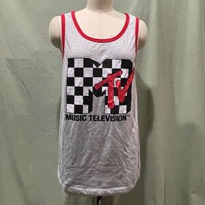 MTV Sleeveless Shirt, Tank Top - Small